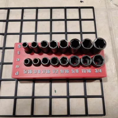 Giá Đỡ Tuýp 5/16-3/4 Cho Matco ADV Chuẩn Gridfinity