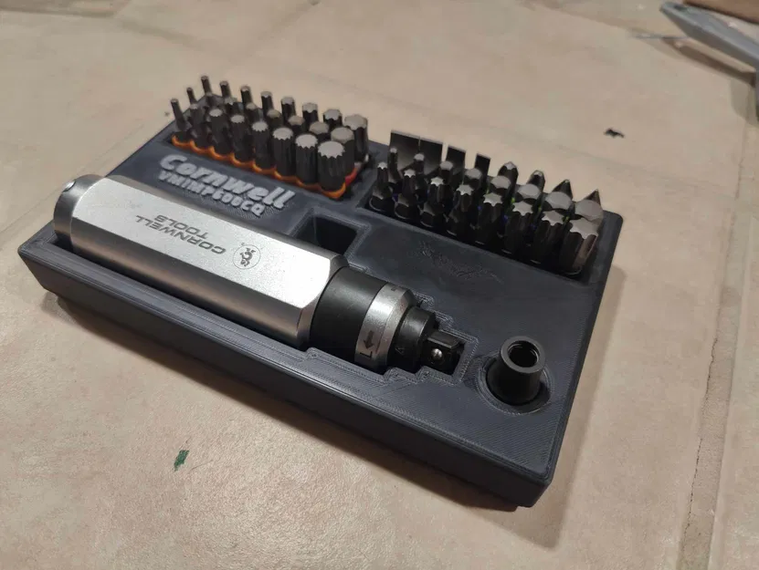 Giá Đỡ Tua Vít Tác Động Dùng Tay Cornwell Gridfinity - Image 2