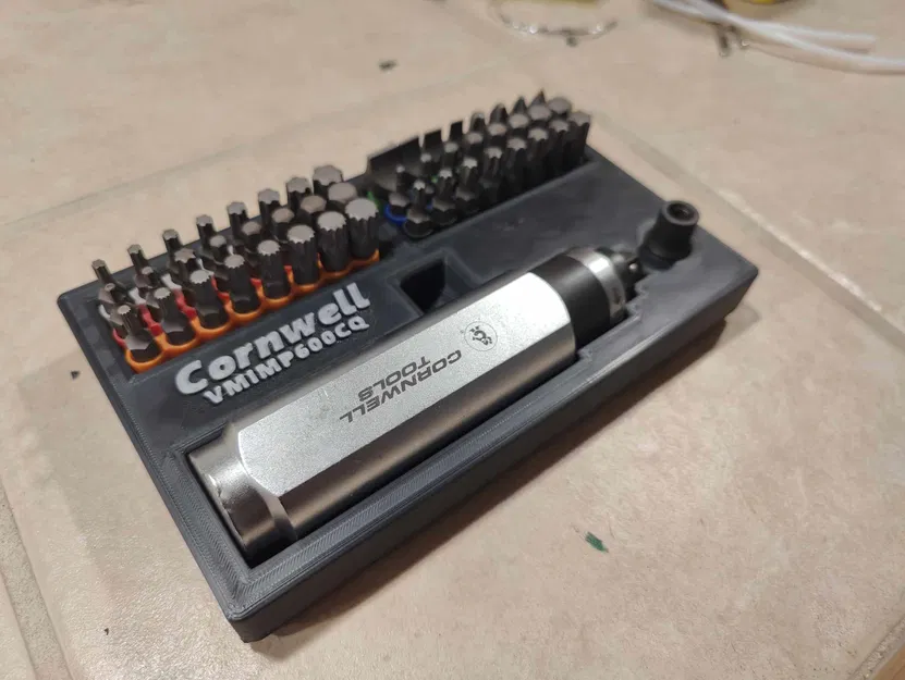 Giá Đỡ Tua Vít Tác Động Dùng Tay Cornwell Gridfinity - Image 3