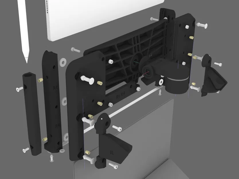 Đế Giữ iPad và Magic Keyboard Cho Chân Đế Sàn - Image 5