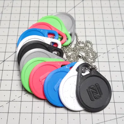 Móc Khóa NFC Hình Giọt Nước