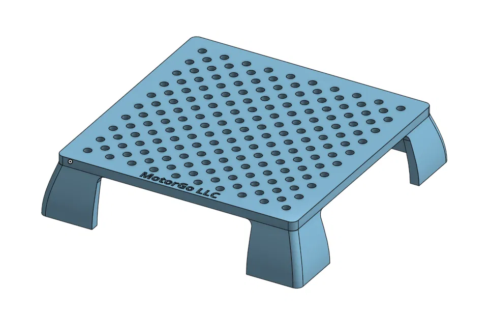 Cơ sở kiểm tra 10x10 cm của Motorgo - Image 1