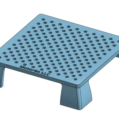 Cơ sở kiểm tra 10x10 cm của Motorgo