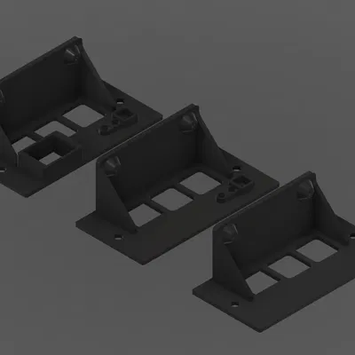 MP-1 Rack: Đế gắn Raspberry Pi 2 & 3 cho khung rack 2U