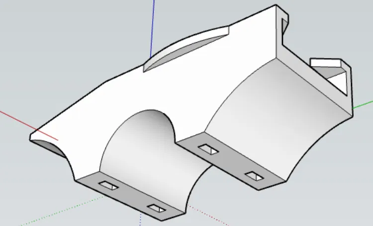 Pat Gắn Dây Rút Cho Tay Lái Shredlights (Đường Kính 22mm) - Image 1