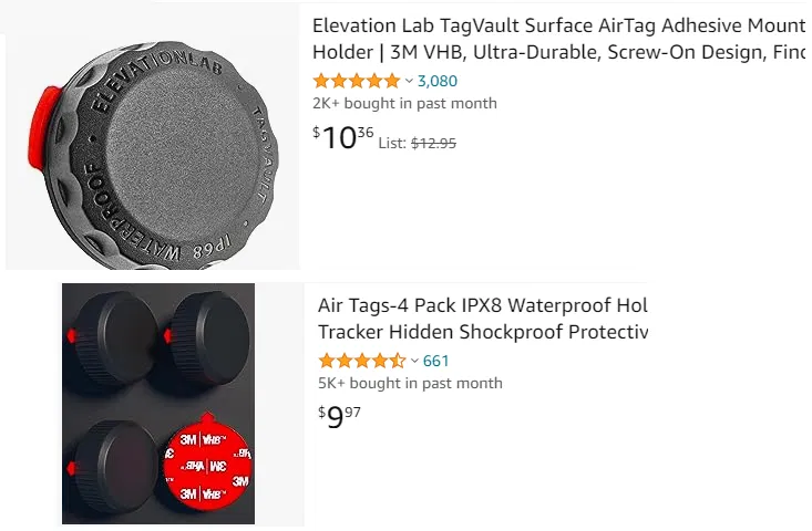 Đế Airtag cho bình Hydroflask và Thermoflask - Image 2