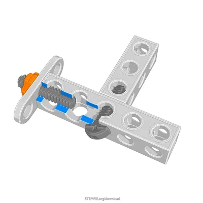 STEMFIE - Các Bộ Phận - Thanh Dầm - Thẳng - Đầu Ren - Hai Đầu