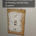 Ốp Công Tắc Đèn Hình Pop Tart - Thumbnail 3