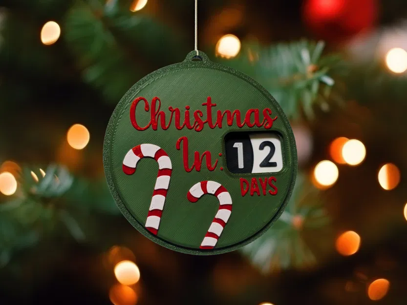 Móc Trang Trí Đếm Ngược Giáng Sinh - Image 1