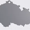 Móc Khóa Czech Republic - Thumbnail 2