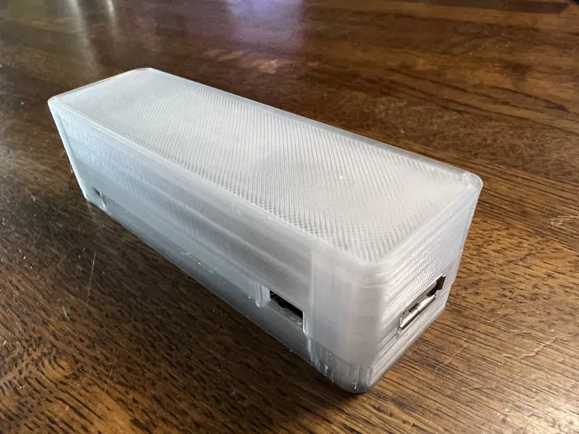 Vỏ case sạc Wemos 18650 (có nắp che công tắc do @LucusG thiết kế) - Image 1