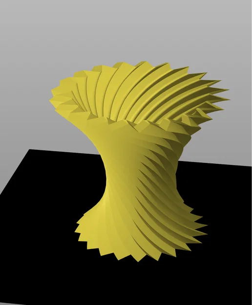 Chậu cây "twisted vase deco" (chế độ "vase mode") - Image 2