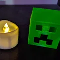 Minecraft Creeper Head LED LED LED LIGHT - Thumbnail 2
