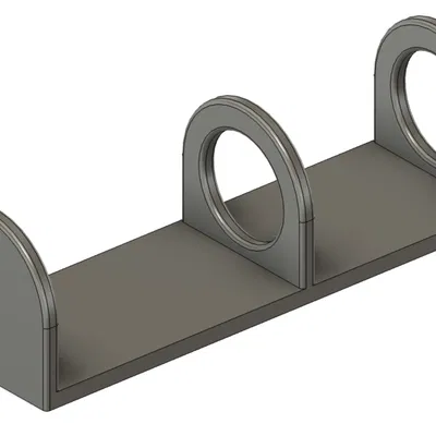 Giá đỡ bàn chải đánh răng - Gắn Tường