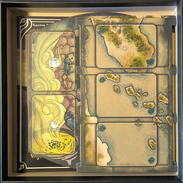 Bộ Insert 2 Hộp Pagan Fate of Roanoke Cao Cấp Bao Tất Cả Expansion - Image 11