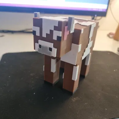 Mô hình bò Minecraft