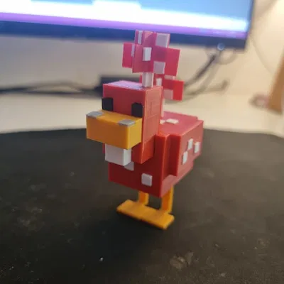 Mô hình Minecraft Cluckshroom Lắp Ghép