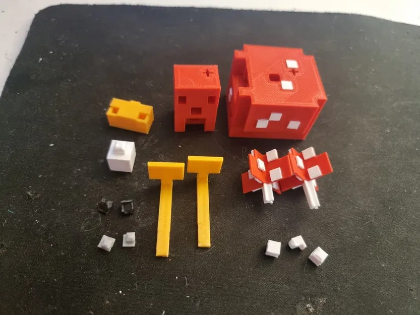 Mô hình Minecraft Cluckshroom Lắp Ghép - Image 2