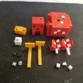 Mô hình Minecraft Cluckshroom Lắp Ghép - Thumbnail 2