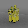 Mô hình Minecraft Moobloom - Thumbnail 3
