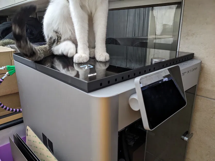 Bambu Lab X1/P1 Cấu hình thấp Kính lưu động với lỗ thông hơi - Image 1