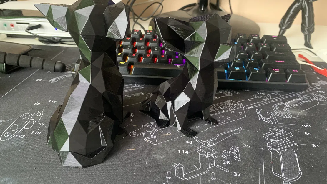 Čivava - Mẫu chihuahua Low Poly (Trang Trí)(Không Cần Support!) ĐÃ SỬA - Image 1