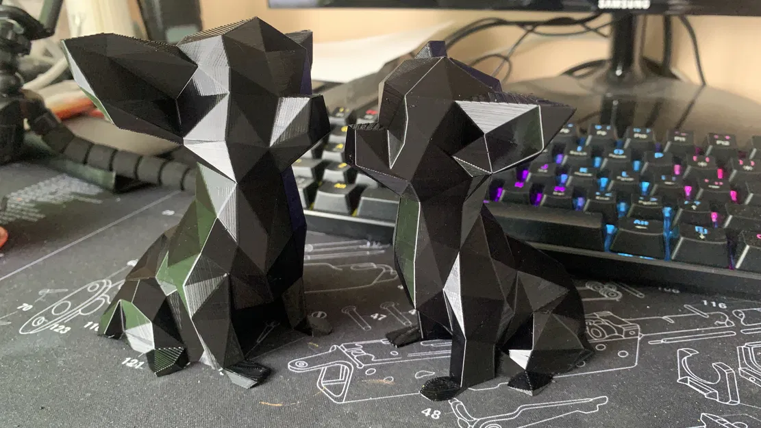 Čivava - Mẫu chihuahua Low Poly (Trang Trí)(Không Cần Support!) ĐÃ SỬA - Image 5