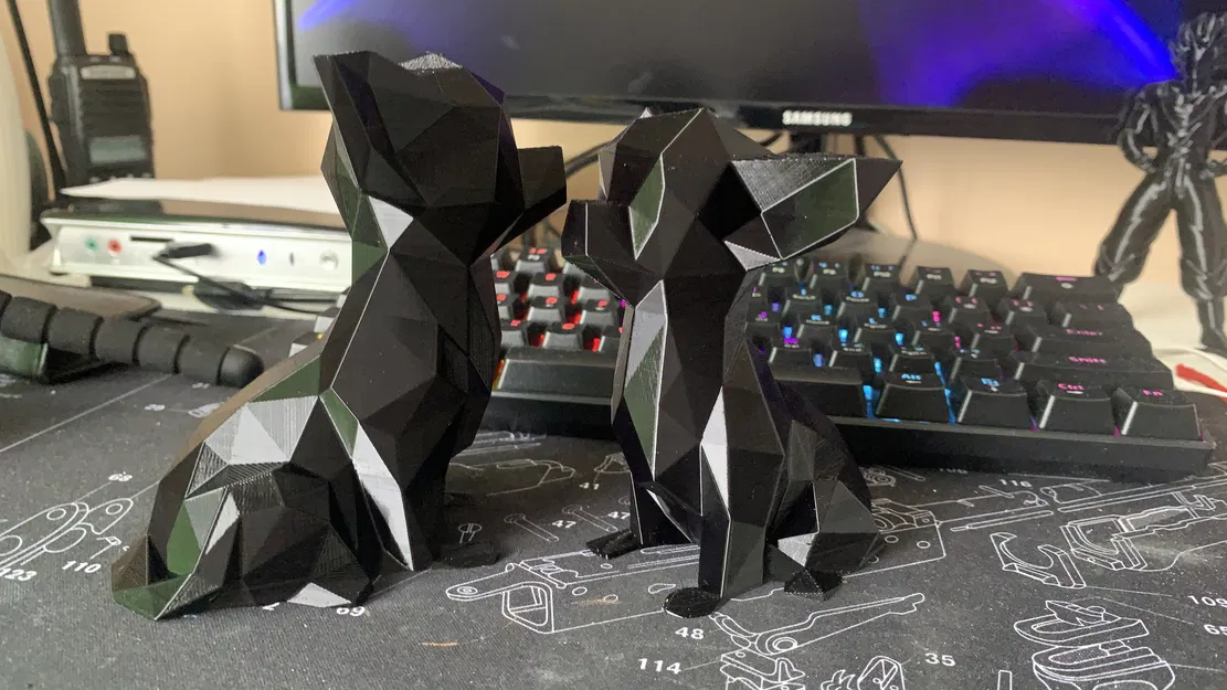 Čivava - Mẫu chihuahua Low Poly (Trang Trí)(Không Cần Support!) ĐÃ SỬA - Image 6