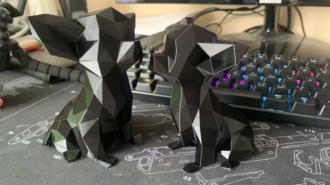 Čivava - Mẫu chihuahua Low Poly (Trang Trí)(Không Cần Support!) ĐÃ SỬA - Image 7