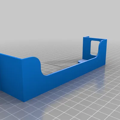 Đế giữ adapter sạc laptop dưới gầm bàn