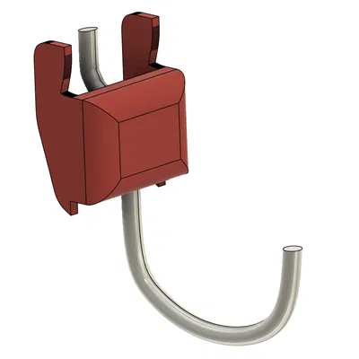 Khóa Móc Pegboard Kim Loại Wall Control - Móc Nhỏ (1/8 in) & Móc Dày (1/4 in)