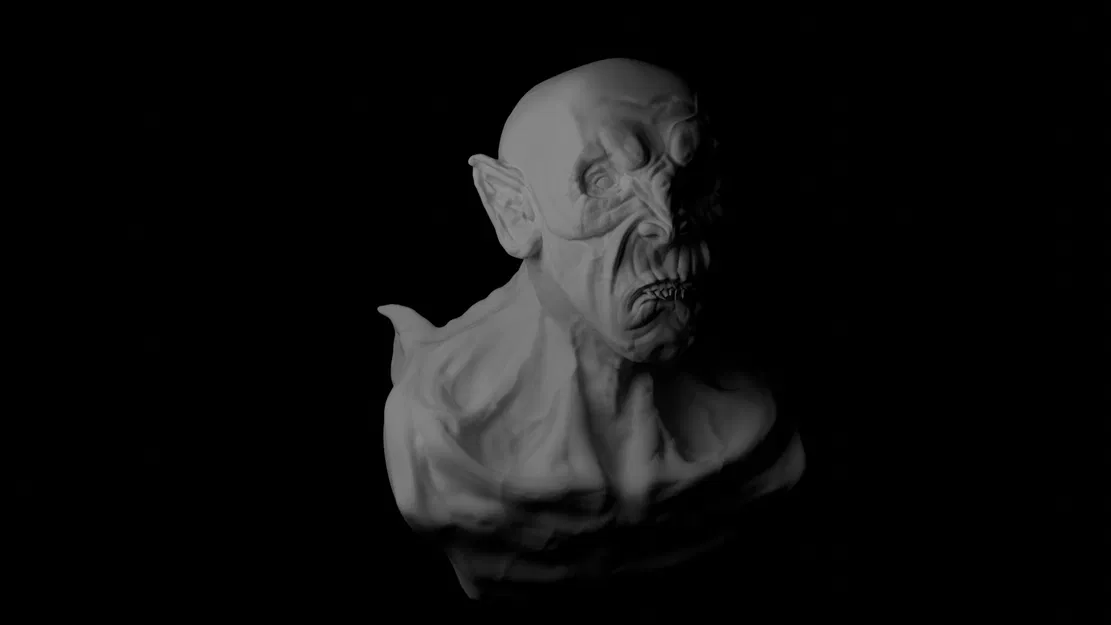 Tượng Bán Thân Ma Cà Rồng - Image 4