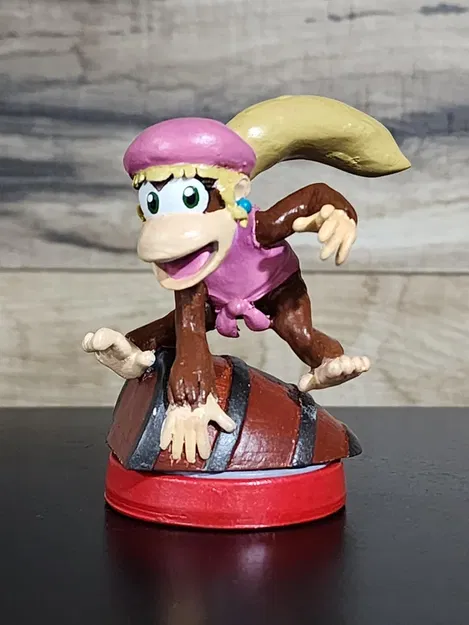 Bộ sưu tập Kong: Tượng Amiibo Funky Kong và Dixie Kong - Image 4