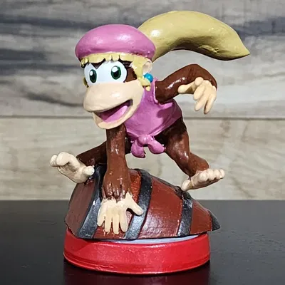 Bộ sưu tập Kong: Tượng Amiibo Funky Kong và Dixie Kong