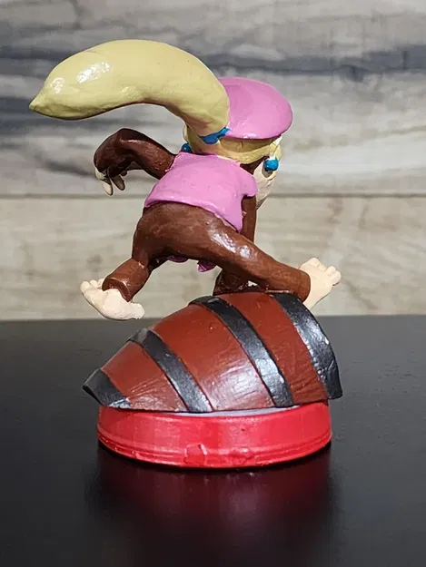 Bộ sưu tập Kong: Tượng Amiibo Funky Kong và Dixie Kong - Image 5