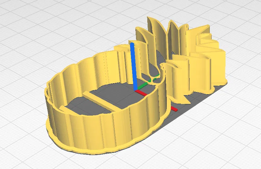 Khuôn Cắt Bánh Quy Hình Trái Thơm - Image 2