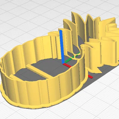 Khuôn Cắt Bánh Quy Hình Trái Thơm