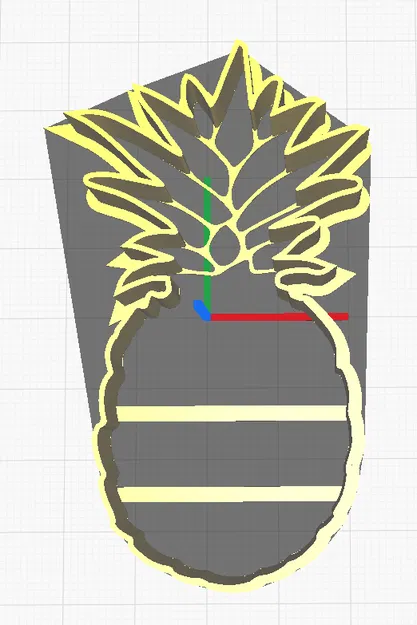 Khuôn Cắt Bánh Quy Hình Trái Thơm - Image 3