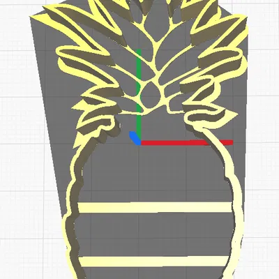 Khuôn Cắt Bánh Quy Hình Trái Thơm