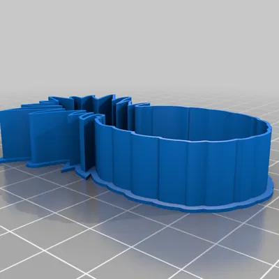 Khuôn Cắt Bánh Quy Hình Trái Thơm