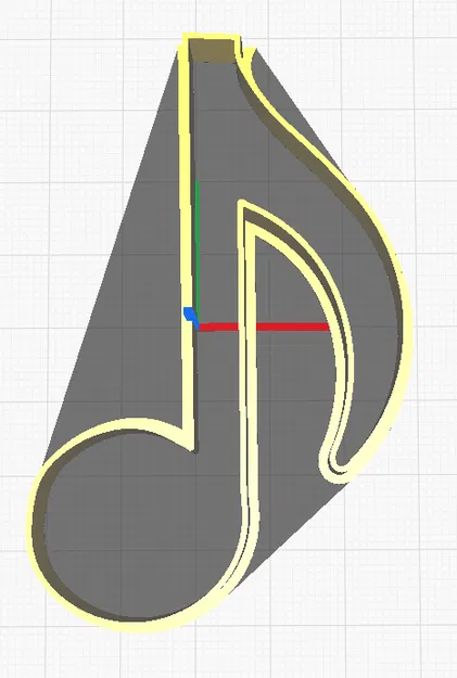 Khuôn Cắt Bánh Hình Nốt Nhạc Tròn - Image 3