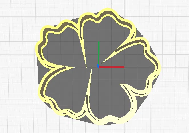 Khuôn Cắt Bánh Hoa Dâm Bụt - Image 3