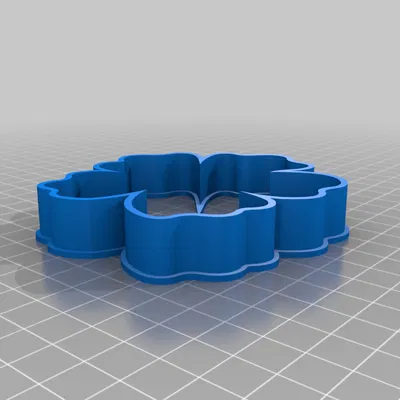 Khuôn Cắt Bánh Hoa Dâm Bụt