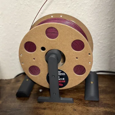 Chân Đỡ Cuộn Sợi Đơn Giản Được Phối Lại (Có Tùy Chọn Chân Đỡ)