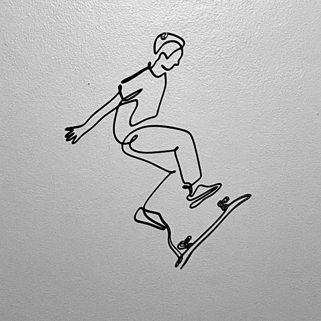 Tranh Treo Tường "Kickflip" - Image 1