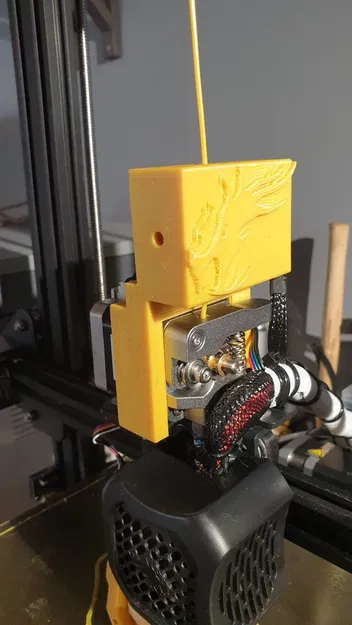 Giá đỡ cảm biến hết dây cho Ender 3V2 với đầu đùn Unitak3D - Image 1