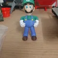 Tượng Luigi từ game Super Mario - Thumbnail 4