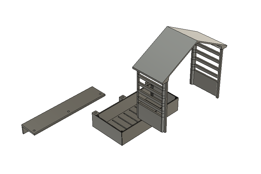 Khay Đựng Thức Ăn Cho Chim Gắn Cửa Sổ - Image 1