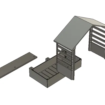 Khay Đựng Thức Ăn Cho Chim Gắn Cửa Sổ
