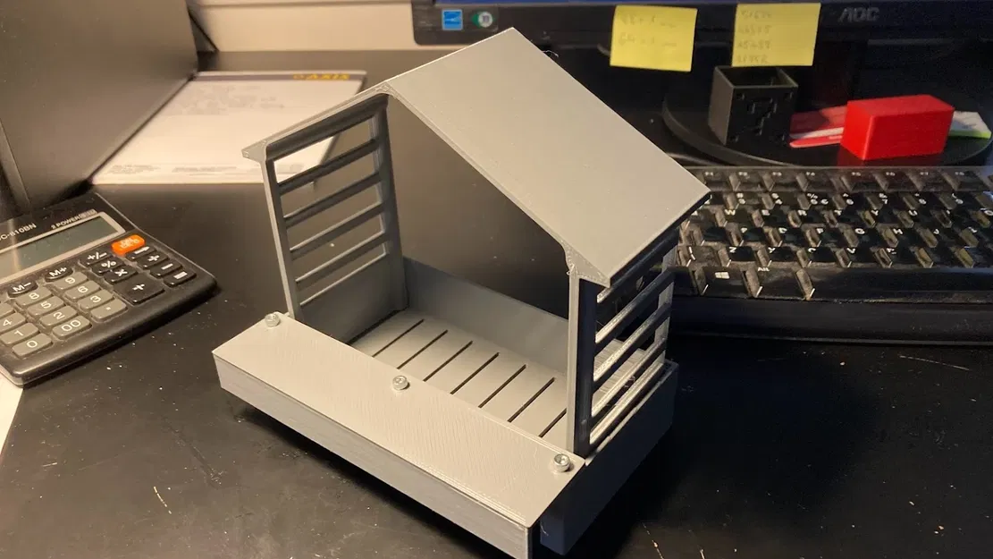 Khay Đựng Thức Ăn Cho Chim Gắn Cửa Sổ - Image 2